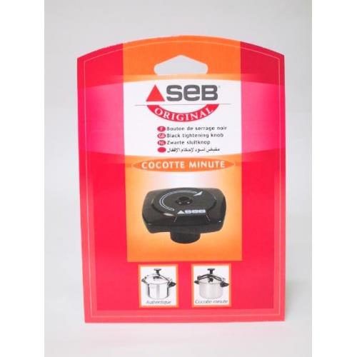 [302.012.088.002] BOUTON DE SERRAGE (FERMETURE COUVERCLE)  NOIR COCOTTE SEB 790071 - X1040002