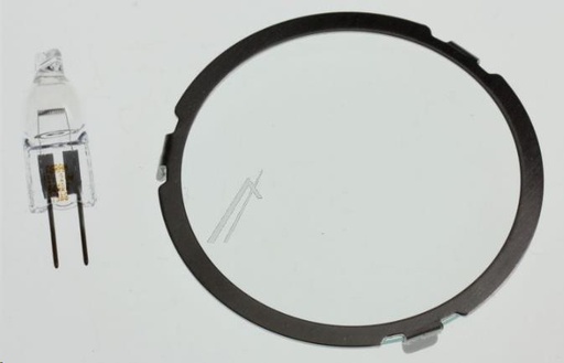 [309.008.033.015] VERRE DE PROTECTION + AMPOULE SPOT HOTTE BOSCH 00629022