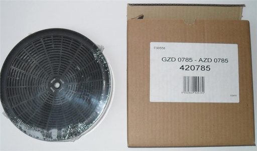 [314.008.005.005] FILTRE CHARBON ACTIF HOTTE WHIRLPOOL - 480122101362 - MODELE 601
