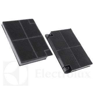 [314.008.009.005] FILTRE CHARBON ACTIF HOTTE  ELECTROLUX / FRANKE / GORENJE / BRANDT / WHRILPOOL -  EFF70/2P