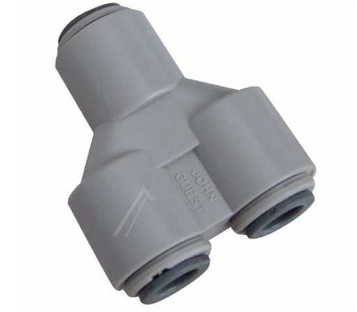 [327.003.000.004] NIPLE DOUBLE ARRIVEE RACCORD TUYAU FRIGO US - RACCORD Y 5/16"