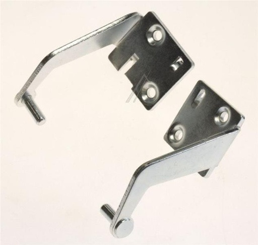 [431.003.005.034] KIT CHARNIERES SUP. GAUCHE/DROITE  PORTE FRIGO WH  484000001040