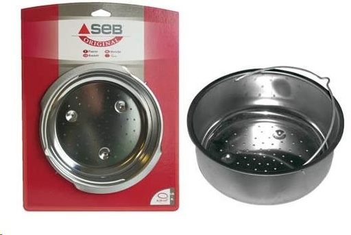 [437.012.088.002] PANIER VAPEUR RIGIDE INOX  SEB 4.5L-6L-7,5L - DIAM 22 - 792185