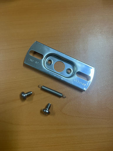 [461.012.088.038] GUIDE + RESSORT + VIS  SOUPAPE DE COCOTTE ACTICOOK SEB / LAGOSTINA SS-980615 - Jusqu'à fin de stock