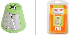 [464.030.078.086] RAPE CONIQUE A EMINCER / ACCESSOIRE MACEDOINE (VERT) FRESH EXPRESS MOULINEX  XF921401