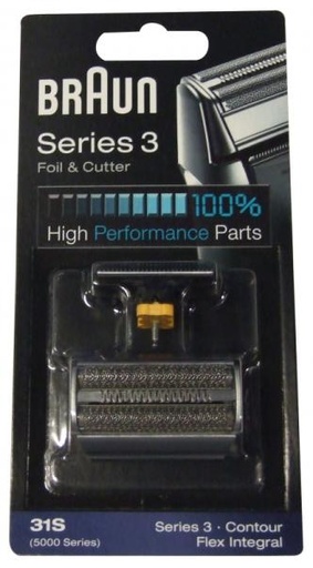 [480.029.059.102] GRILLE+COUTEAU SERIES 3 / 31S RASOIR BRAUN 81253263