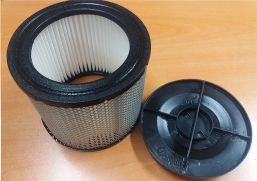 [514.010.000.007] FILTRE CYLINDRIQUE  ASPIRATEUR LAVOR - 52120154 - Diam int 9 cm-Diam ext 12,2cm - hauteur 10.5 cm