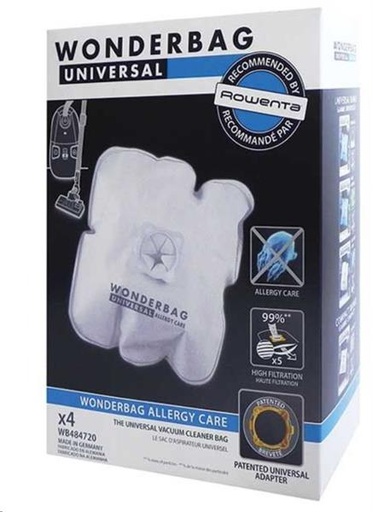 [627.010.075.033] SACS ASPI ROWENTA WONDERBAG ALLERGY CARE WB484720