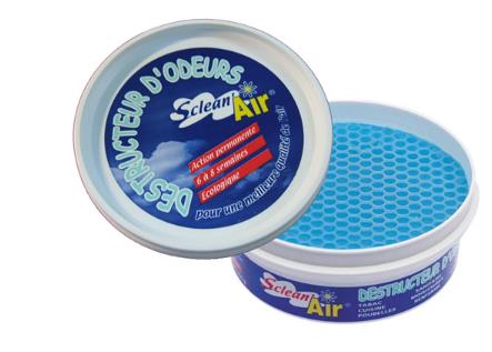 [900.000.000.064] Neutraliseur d'odeur  SCLEAN'AIR - POT 250 G - Marine