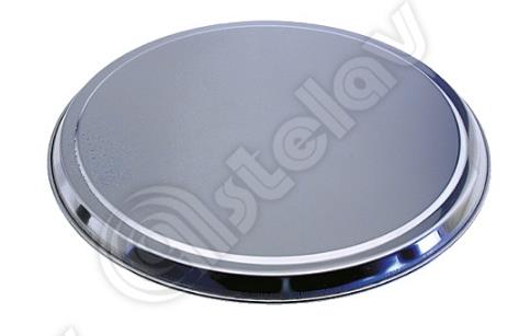 [995.004.000.005] CACHE PLAQUE INOX - DIAM 155 MM - Jusqu'à fin de stock