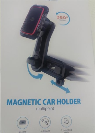 [995.044.000.008] SUPPORT AUTO MAGNETIQUE AVEC FIXATION A LA GRILLE D AERATION - MH250