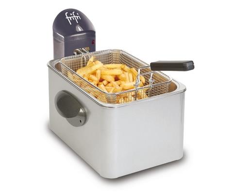 [999.019.133.009] FRITEUSE GRISE FRIFRI 1948 DUO FIL- AVEC FILTRE ANTI-ODEUR - GARANTIE 10 ANS/RECUPEL INCLUS