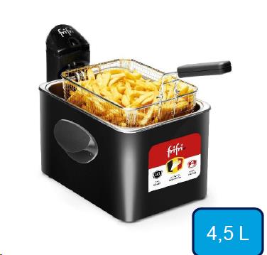 [999.019.133.012] FRITEUSE NOIR FRIFRI 1948 AS - 4.5 L - GARANTIE 10 ANS/RECUPEL INCLUS