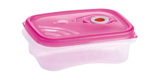 [999.090.000.106] BOITE DE CONSERVATION RECTANGULAIRE 0.5 L / MICRO-ONDE / AVEC VALVE