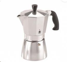 [999.025.000.019] CAFETIERE ITALIENNE INOX  6 T. LUCINO