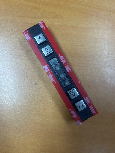 [126.008.109.010] MODULE DE  COMMANDE / TOUCHES SENSITIVES  HOTTE NOVY - 990344