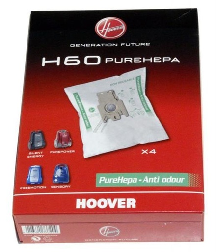 [627.010.024.052] SACS ASPI HOOVER H52 = H60 SENSORY - PUREHEPA - FREEMOTION  - TS1725 TS1847 TS1947 - 35600392