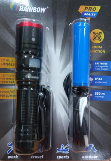 [999.000.000.075] Lampe de poche torche rechargeable