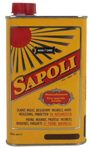 [999.090.000.049] SAPOLI - CIRE BRUNE SPECIALE MEUBLE ET BOISERIE