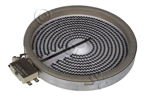 [133.004.000.001] Zone de chauffe HILIGHT  taque vitrocéramique  1800W -  Diam 18CM