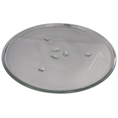[750.009.128.020] PLATEAU EN VERRE M.O. SAMSUNG M1712 / G643C - DIAM 28.7 - DE74-20102B = DE74-20102D / CANDY 49006625