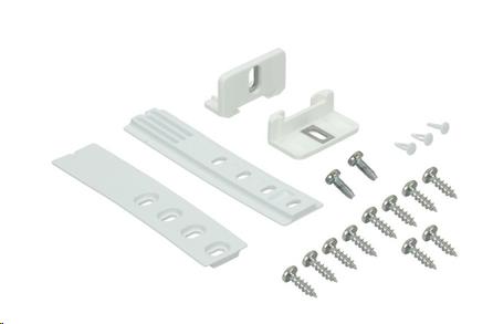 [300.003.000.000] KIT GLISSIERES FIXATION PORTE DE  FRIGO - UNIVERSEL -   / 2 pièces