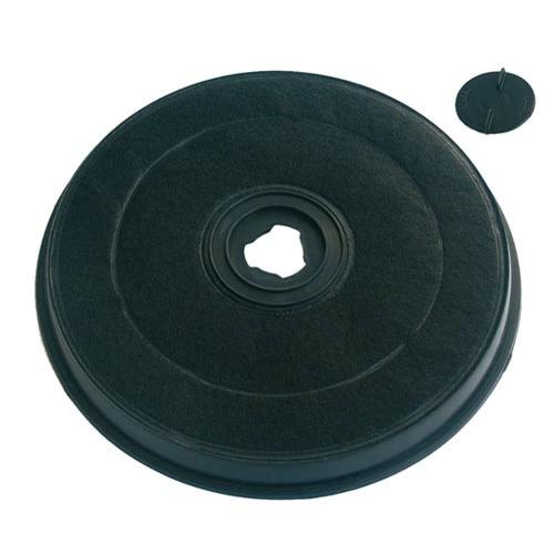 [314.008.009.000] FILTRE CHARBON ROND HOTTE ELECTROLUX / FABER / SMEG / FRANKE / WHIRLPOOL EFF57 / EFF54 / MCFE42 - 9029793776 / 9029793594 / 9029801512