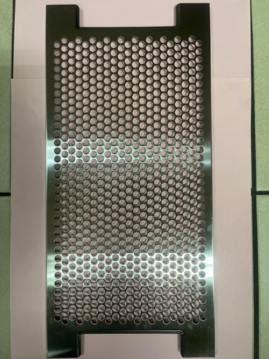 [424.008.009.001] GRILLE INOX SUPPORT FILTRE METAL HOTTE AEG / ELECTROLUX 50292244006