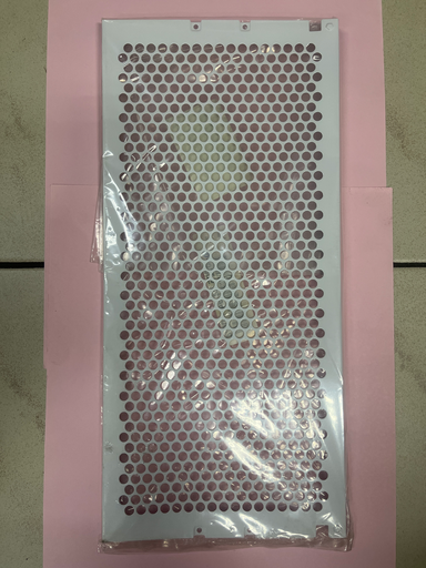 [424.008.009.003] GRILLE BLANC SUPPORT FILTRE METAL HOTTE AEG / ELECTROLUX - 43 X 20 CM - 560D-W/GB - 50253494004 - Jusqu'à fin de stock 