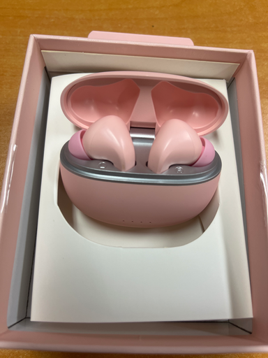 [999.044.000.002] Oreillettes stéréo Bluetooth sans fils - TWE-210 - Rose - Forever