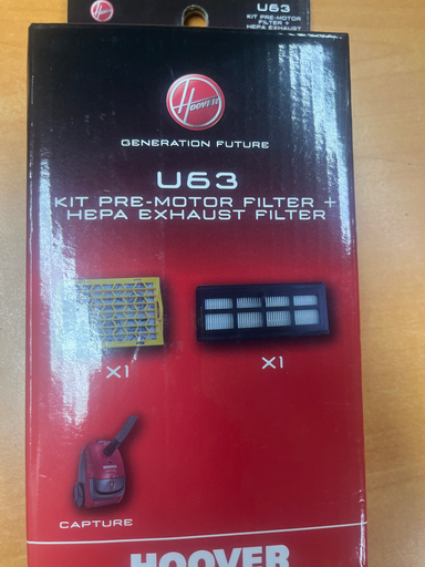 [514.010.024.008] FILTRE ASPIRATEUR HOOVER CAPTURE - U63 - 35601193