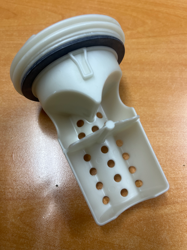 [314.001.005.006] BOUCHON / FILTRE DE POMPE DE VIDANGE  ML WHIRLPOOL 481248058317  - Jusqu'à fin de stock