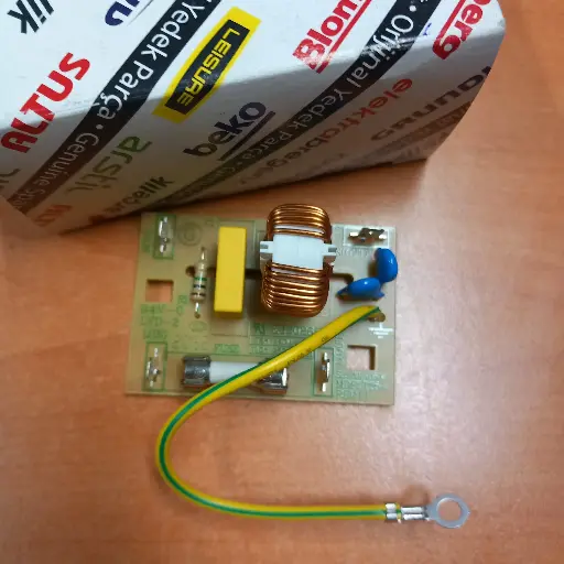 [126.009.148.000] MODULE FILTRE ANTIPARASITE MDFLT25A -BEKO -MIDEA- C00897994 - 9178004304 -C00920855 - 17170000002913