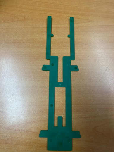 [331.002.005.006] PIECE FIXATION PANNEAU DECOR PORTE LV BEKO / WHIRLPOOL 481231058116 - Jusqu'à fin de stock